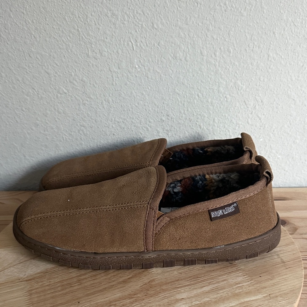 Muk Luks Mens Moccasin Slippers